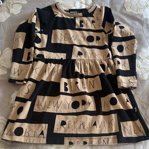 Papu Graphic Dress- Size 3-4 Years
